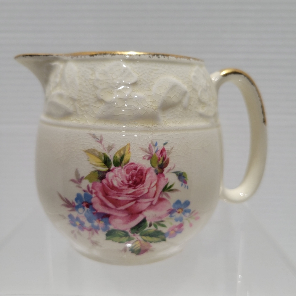 Vintage English Pitcher Lord Nelson Ware 1930s Elijah Cotton Ltd